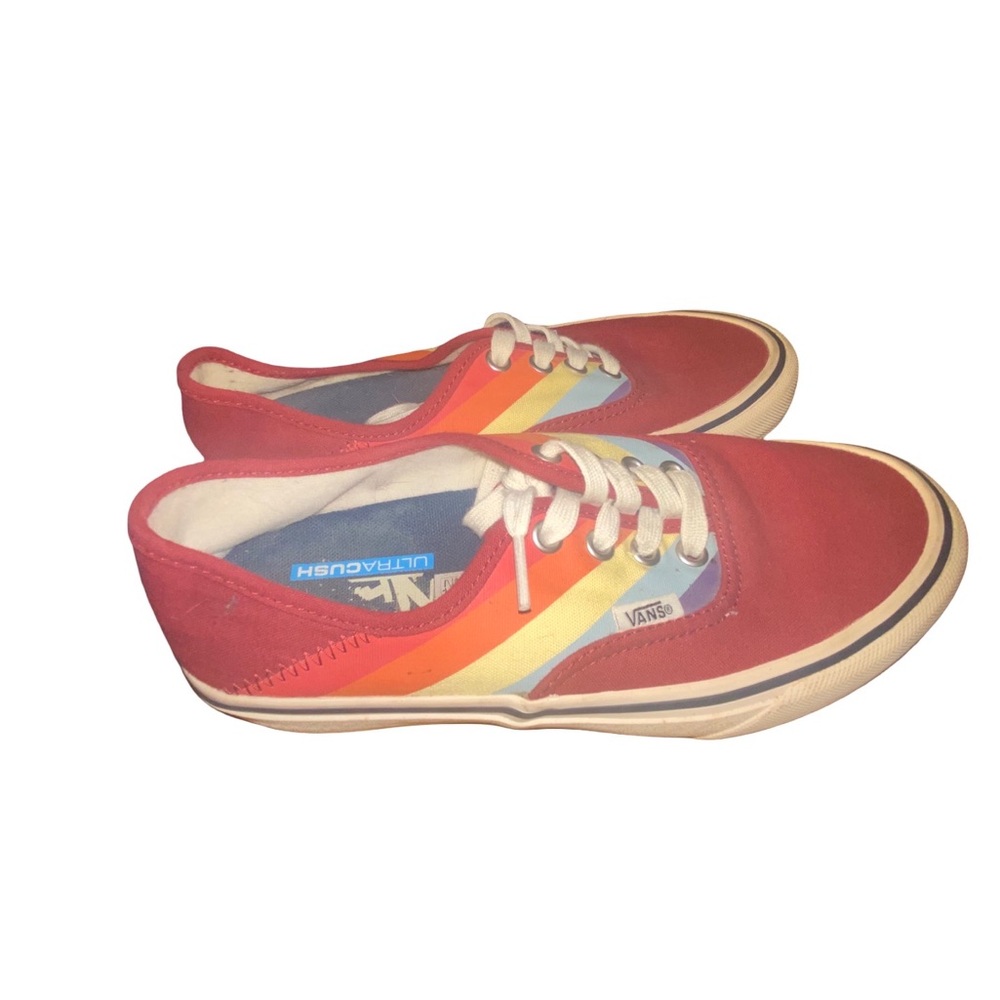 Vans Multicolor Rainbow Sneakers‎ size 6.5 - Picture 3 of 7